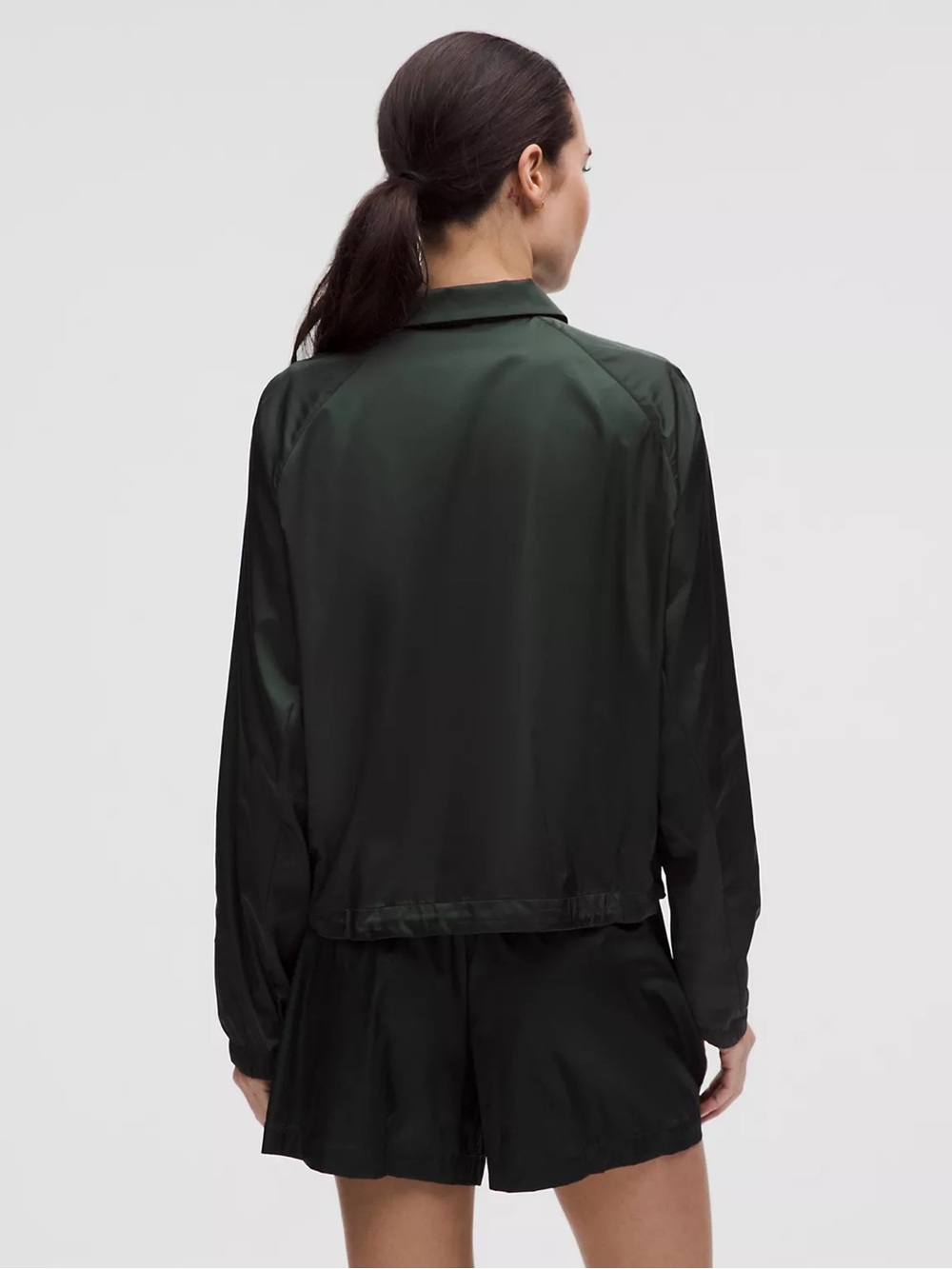 lululemon athletica Forest Green Bomber Jacket - Picture 2 of 9